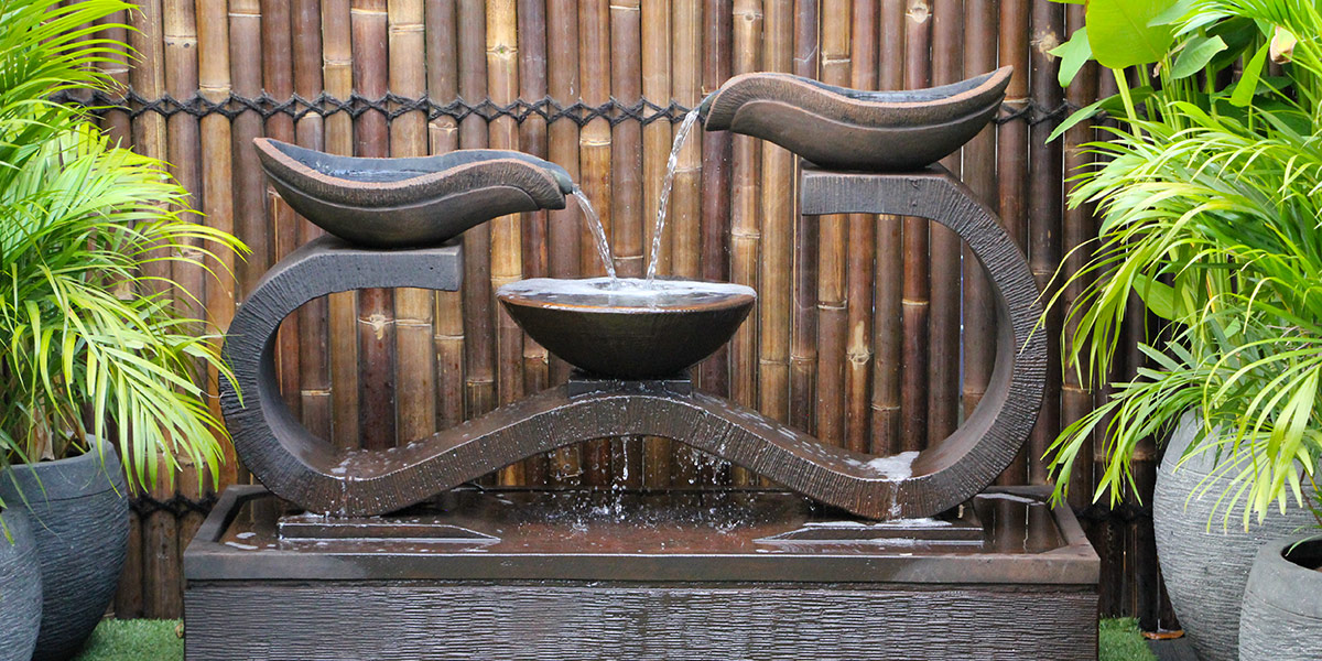 Backyard Water Fountains & Features